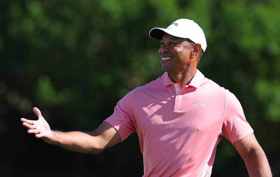 Woods hasn't played competitively since the Open Championship back in July