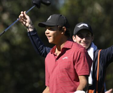 Tiger's son comes up aces in PNC Championship with a hole-in-one