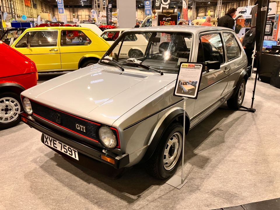 The oldest VW Golf GTI sold by VW UK, owned by M1 Golf Club member Rajan Paymaster
