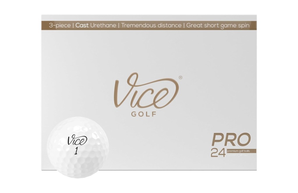 Vice Pro White Golf Balls
