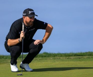 Rusty Shane Lowry nine behind Ryder Cup teammate Ludwig Aberg at Torrey Pines