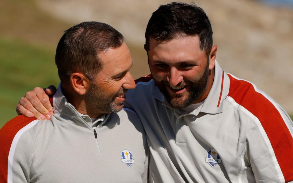 Jon Rahm partners Sergio Garcia in the 2021 Ryder Cup