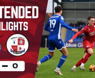 EXTENDED HIGHLIGHTS | Bristol Rovers vs Crawley Town