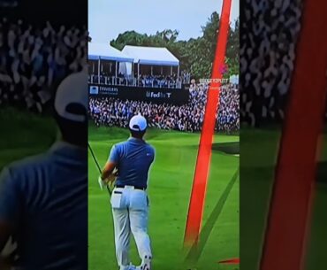 Tom Kim sticks 18th hole at Travelers #golf #golfequipment #golfswing #golfer #worldclassgolf