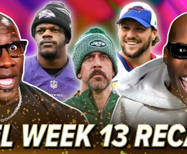Unc & Ocho recap NFL Week 13: Rodgers passes blame, Lamar underwhelming, Allen for MVP | Nightcap