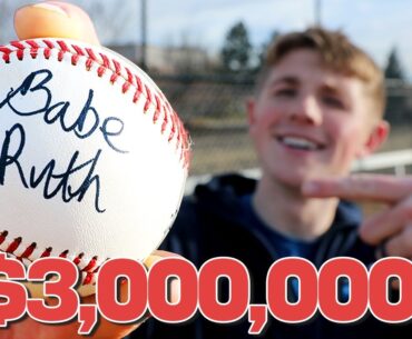 The Most Expensive Items in Baseball History