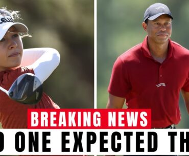TIGER WOODS AMAZES FANS, OUTSHINES YOUNG STAR NELLY KORDA WITH UNREAL FITNESS AT GOLF EVENT