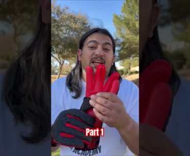 Reusch Venomous Gold X review part 1! #goalkeeping #goalkeeper #goalkeepergloves #soccer #reusch