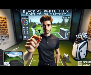 Does TEE COLOR Matter? Testing Square Golf Launch Monitor!