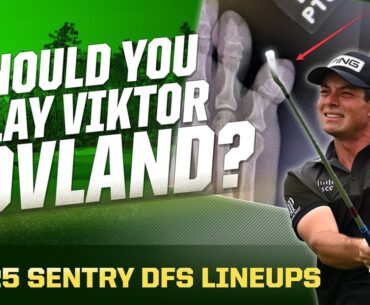 What's Going on with Viktor Hovland's Toe? PGA Tour DFS & DraftKings - 2025 Sentry | The First Cut
