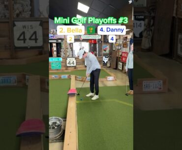 Hole 2, 2. Bella vs 4. Danny | CHAMPIONSHIP MATCH #minigolf