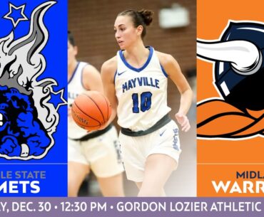 WBB: Mayville State vs. Midland