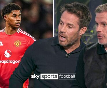 "He's not that good a player" | Carra & Redknapp discuss Rashford's situation at Man Utd