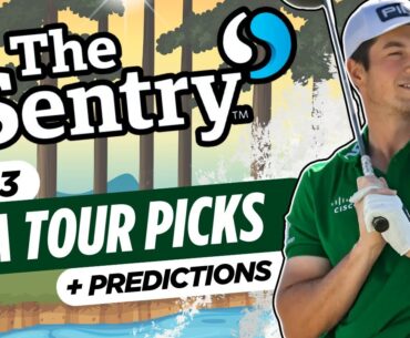 2025 The Sentry Picks & Predictions | PGA Tour Bets