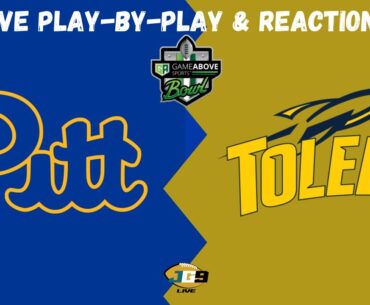 GAMEABOVE SPORTS BOWL: Pitt vs. Toledo | Live Play-By-Play & Reaction