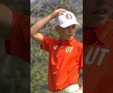 Junior golfer makes his first ever hole-in-one!