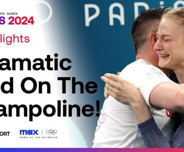 WHAT A FINAL! 😮 | Women's Trampoline Highlights | #Paris2024 #Olympics