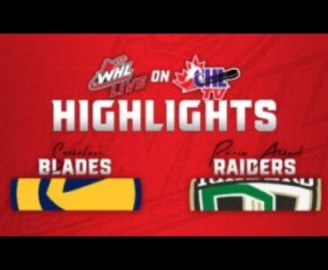 Saskatoon Blades at Prince Albert Raiders 12/30 | WHL Highlights 2024-25