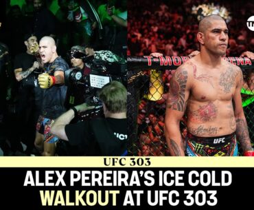 AURA! Alex Pereira with the COLDEST walkout at #UFC303 🥶 | Alex Pereira vs. Jiří Procházka 🔥