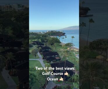 Golf Course or Ocean? Pick your favourite! Or both? #comment #subscribe #golf #golfer #travel #vlog