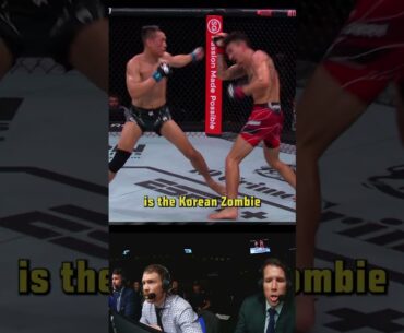 Max Holloway throws down with The Korean Zombie #UFC300