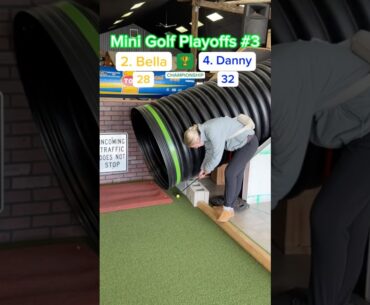 Hole 14, 2. Bella vs 4. Danny | CHAMPIONSHIP MATCH #minigolf