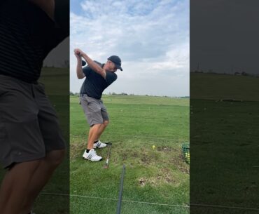 Erik's Rear View of Driver Swing in 2024
