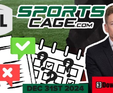 The SportsCage: CFL Report Cards and Schedule Questions with 3DownNation Justin Dunk