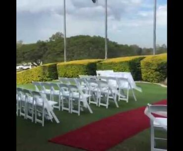 Indooroopilly Golf Club Outdoor Wedding Ceremony