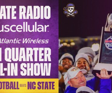 US Cellular 5th Quarter Call-In Show - ECU vs NC State in the Military Bowl