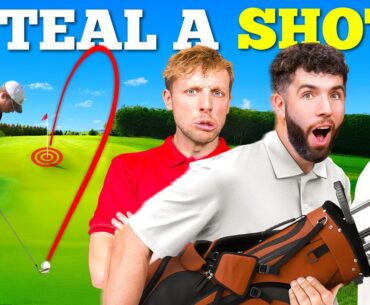 BIG WEDGE STEAL A GOLF SHOT CHALLENGE!