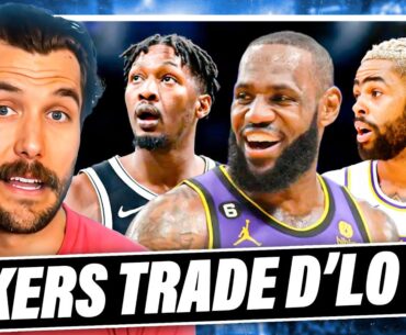 Lakers Trade Reaction: D'Angelo Russell to Nets for Finney-Smith & Shake Milton | Hoops Tonight