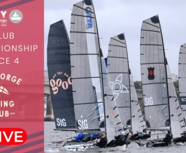 ST GEORGE SAILING CLUB  RILEY FITTINGS CLUB CHAMPIONSHIP RACE 4