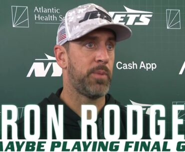 Aaron Rodgers calls tenure with Jets 'best two years of my life' prior to season finale | SNY