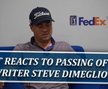 Justin Thomas Reacts To Death Of Beloved Writer Steve DiMeglio
