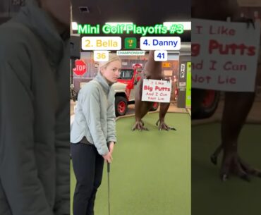 Hole 17, 2. Bella vs 4. Danny | CHAMPIONSHIP MATCH #minigolf