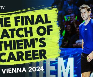 Dominic Thiem's Final Match On The ATP Tour | Vienna 2024 Highlights