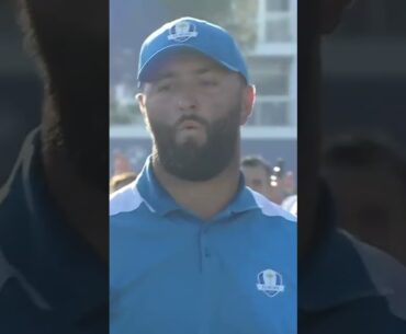 Jon Rahm's hits flag with incredibly UNLUCKY tee shot! 😱