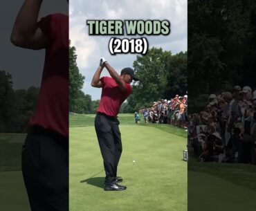 Tiger Woods’ golf swing in 2018 is smooth! #golf