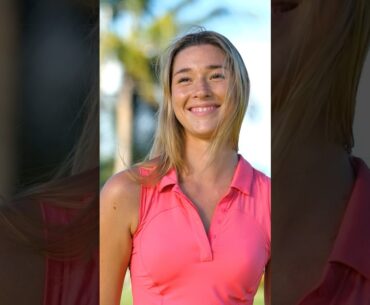 I saw this golf girl in my dream last night