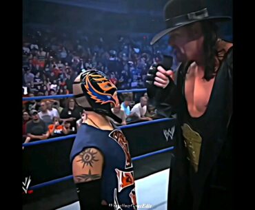 {THE UNDERTAKER VS REY MYSTERIO WORLD HEAVYWEIGHT TITLE MATCH ROYAL RUMBLE 2010} #wwe #wrestling