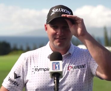 Sepp Straka Discusses Performance at 2025 The Sentry | Friday Flash PGA Tour Interview