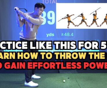 Want effortless speed and power in your golf swing? Practice like this!