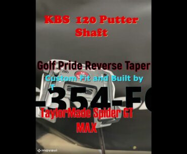 #taylormadegolf #spider #putter  #customfitting #golf #customgolf #golfclubs #golfshop