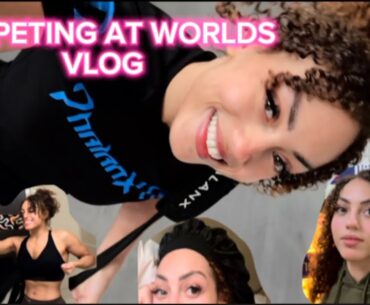 MY FIRST TIME AT WORLDS: going on a roadtrip to Vegas to compete