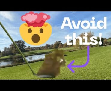 The worst golf shot you can hit in winter and how to avoid it! #subscribe #golftips