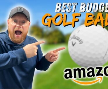 Is this The BEST GOLF BALL on AMAZON? | Budget Golf Ball vs Titleist Pro V1