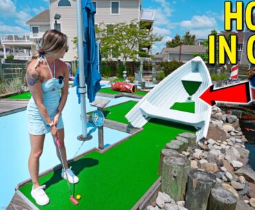 The Smallest Mini Golf Course We've Ever Seen!
