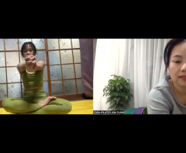 CORE YOGA-TĂNG SỨC MẠNH CƠ LÕI- Bài 10|YOGA PILATES KIM DUNG