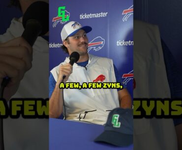 Zyn is Josh Allen’s Secret Weapon #bills #nfl
